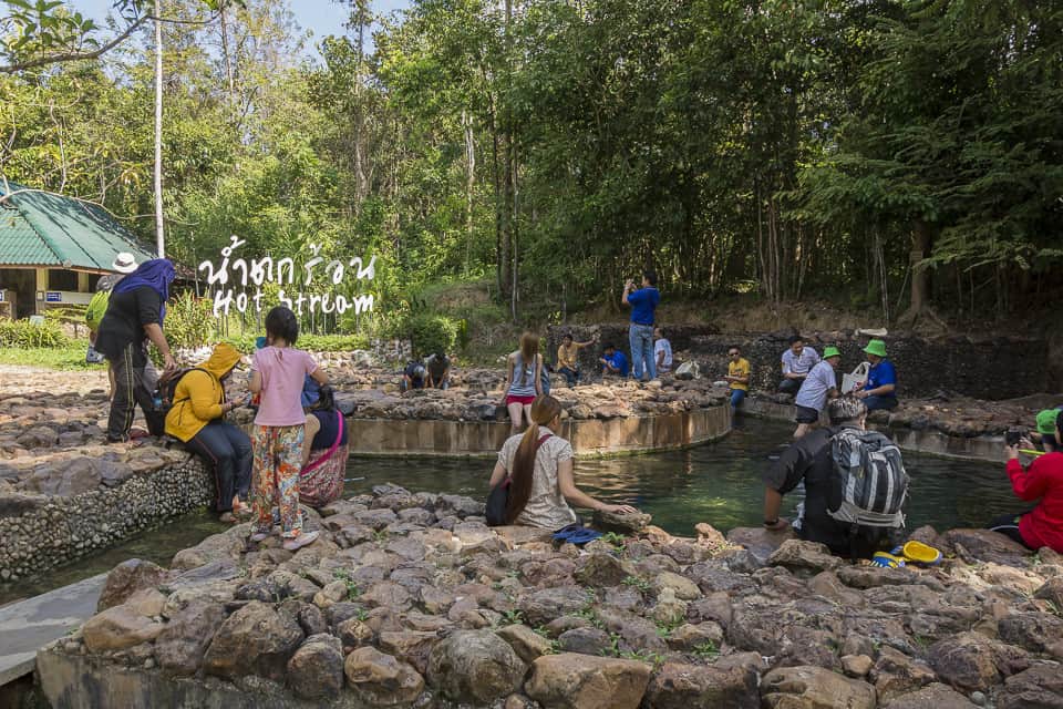 Badebecken im Hot Stream Nationalpark