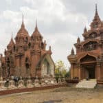 Aufnahme vom Wat Khao Phra Angkhan in Buriram