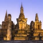 Tempeltürme aus der Zeit der Sukhothai Epoche