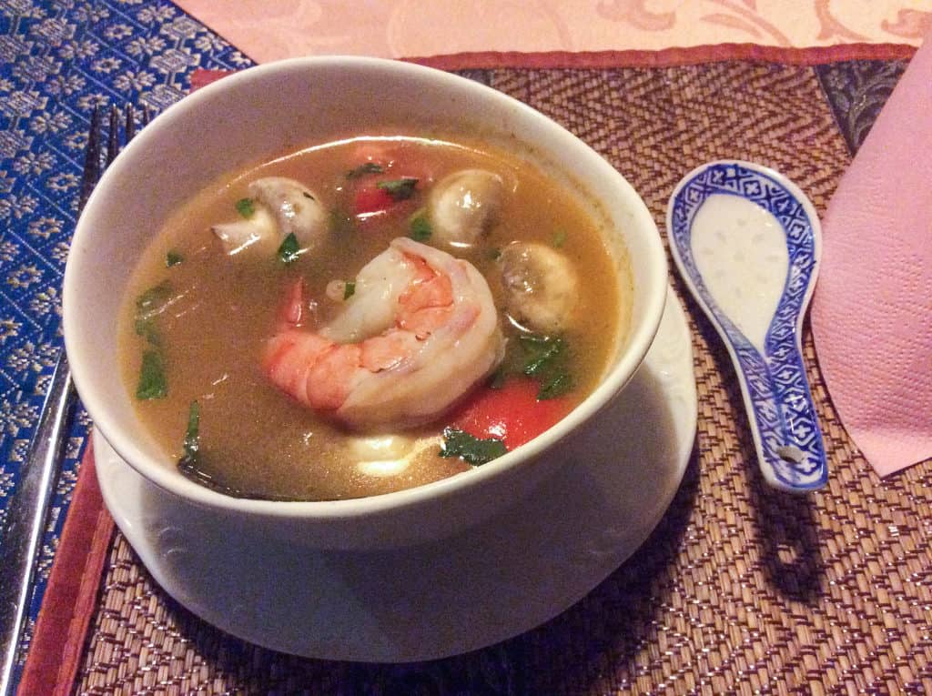 Kochrezept Tom Yam Gung Suppe - die Thailändische Garnelen Suppe
