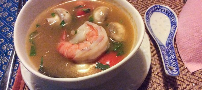 Tom Yam Gung – köstliche Garnelen Suppe