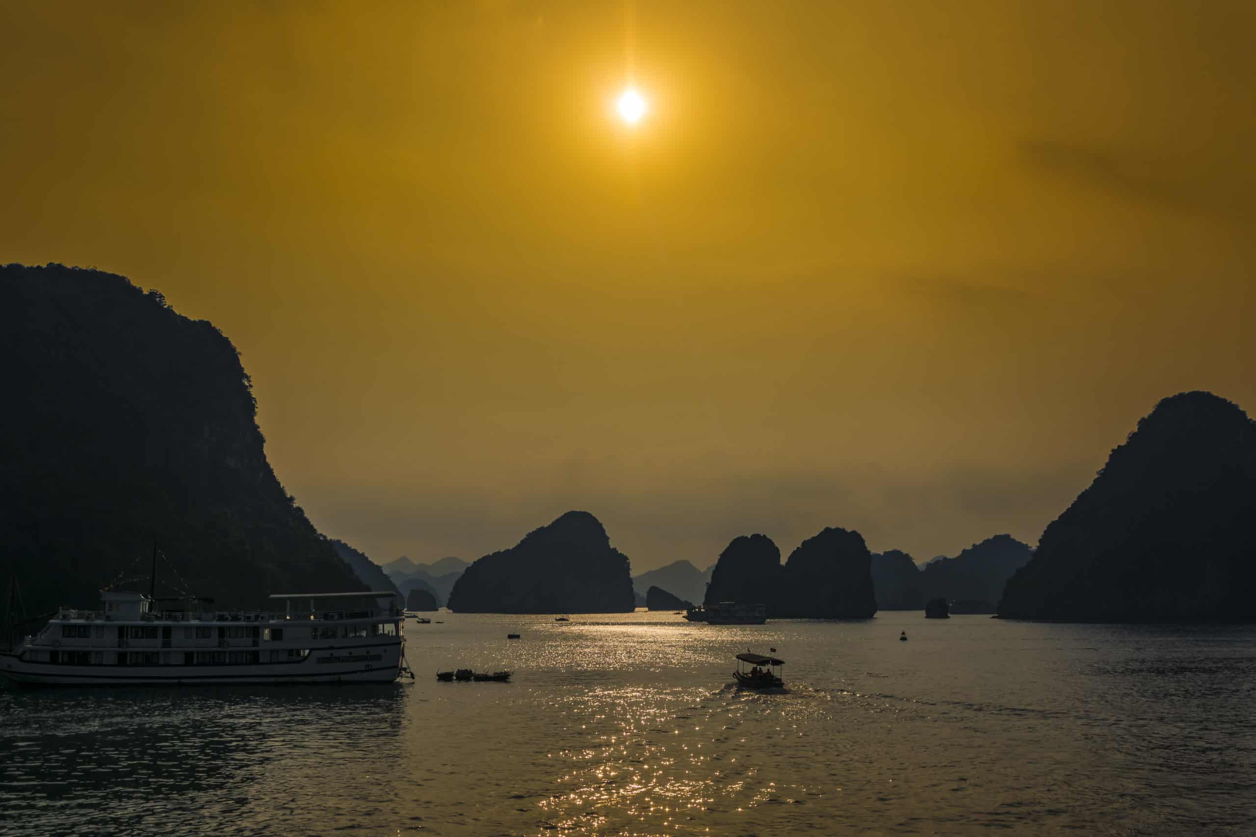 Halong Bucht im Norden Vietnams