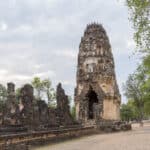 Nördlicher Khmer Prang Im Wat Phra Phai Luang