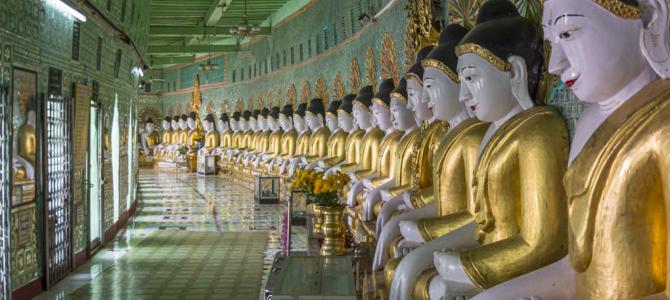U Min Thon Ze Pagode in Sagaing – Myanmar