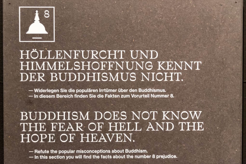 Begleittext über die Hölle in der Sonderausstellung Buddhismus im Übersee-Museum Bremen